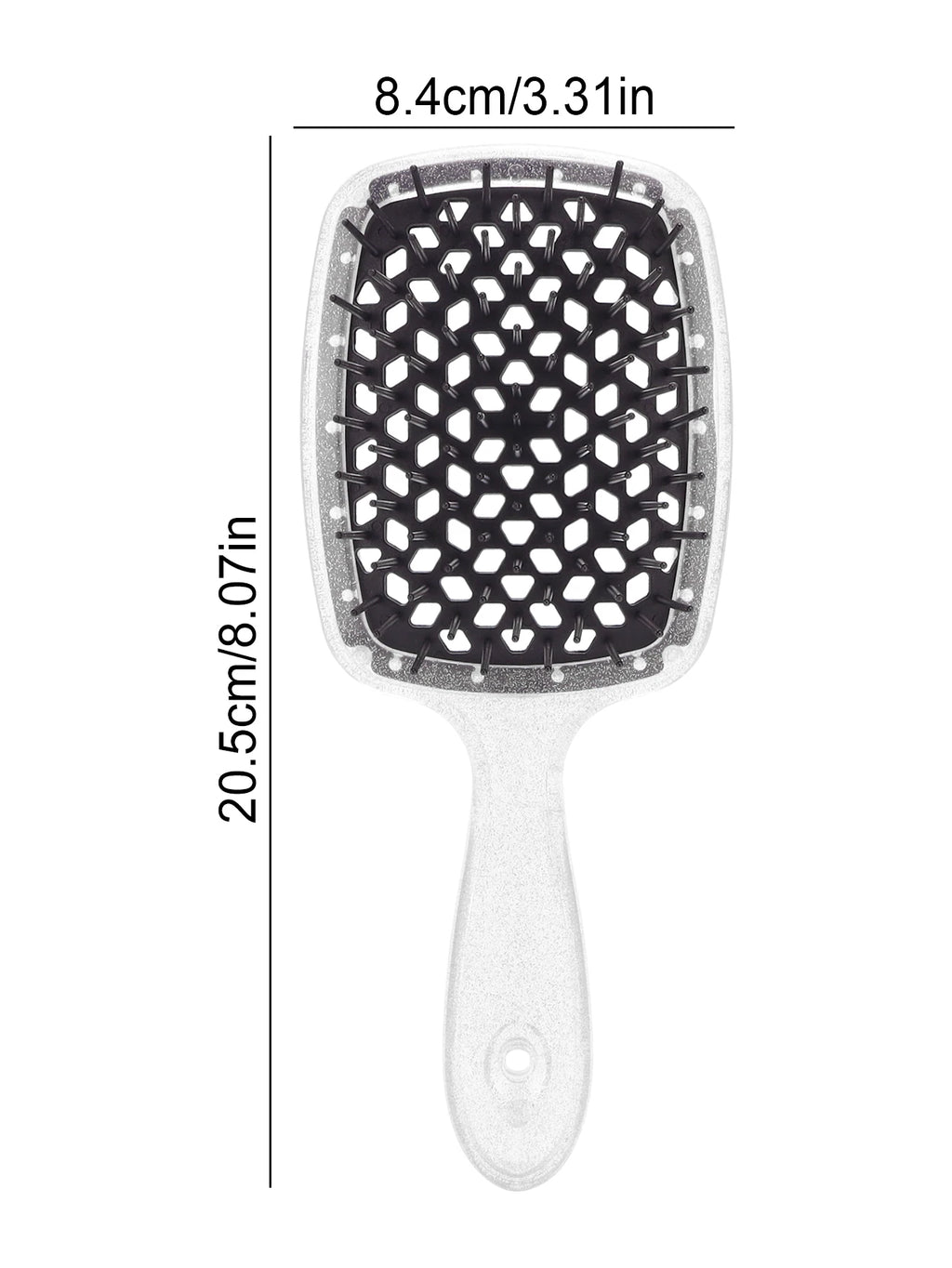 New Air Cushion Comb Tangled Hair Comb Hair Brush Massage Anti-Static Hollow Out Wet Hair Brushes Barber Sequins Styling Tool