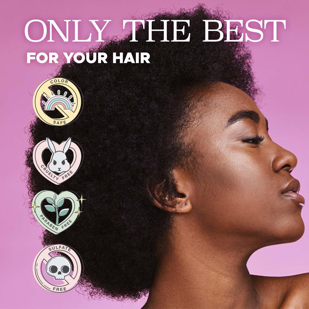 Luseta Curl Heat Protectant Spray for Curly & Wavy Hair, 8.5 Oz | Thermal Protection, Define Curls & Resotre Bounce, Reduces Frizz, Coconut Oil, Argan Oil, for Women and Men