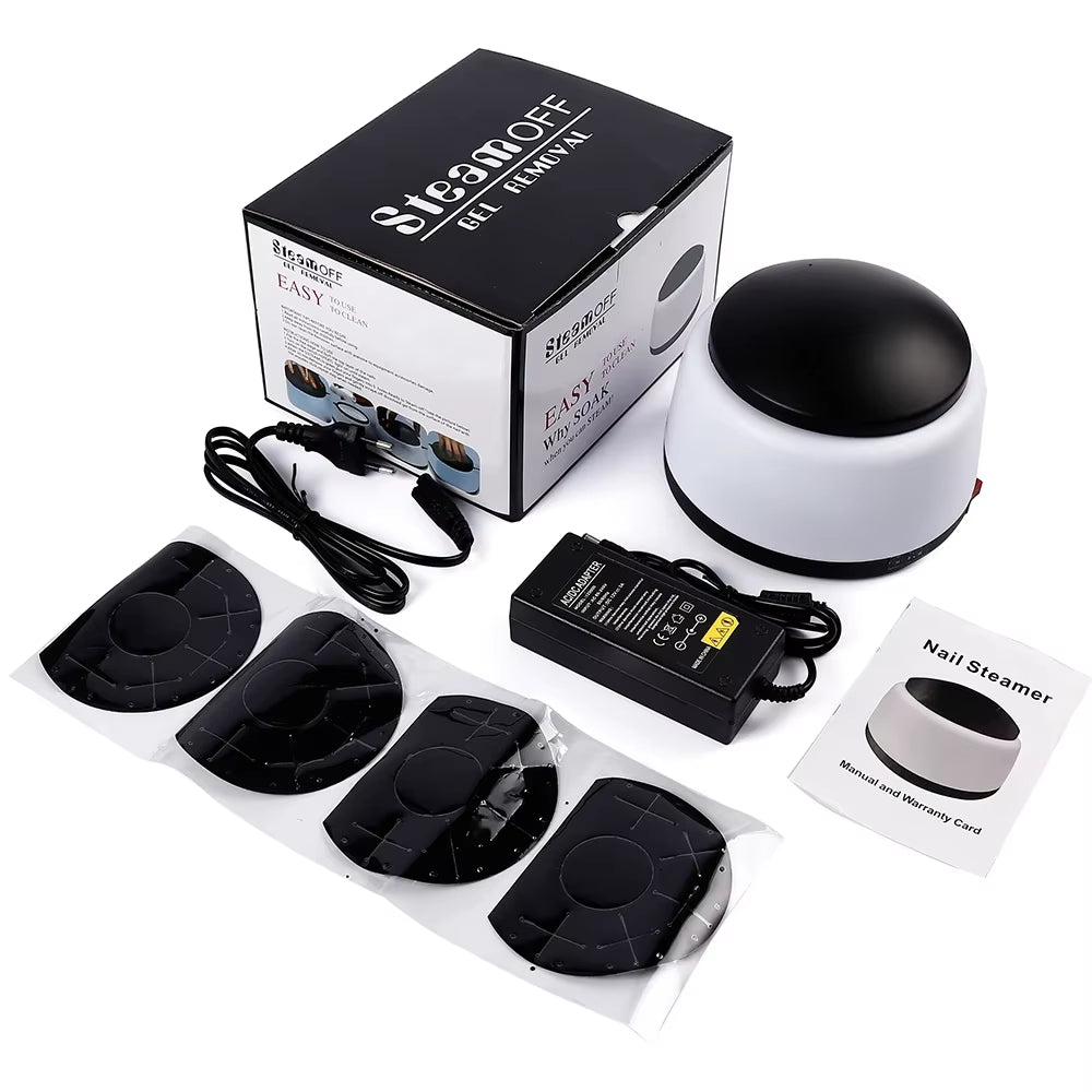Pro Electric UV Nail Polish Remover Gel Polish Removal Machine Gel Soak off Removal Steam off Nail Steamer Cleaner Nail Tools