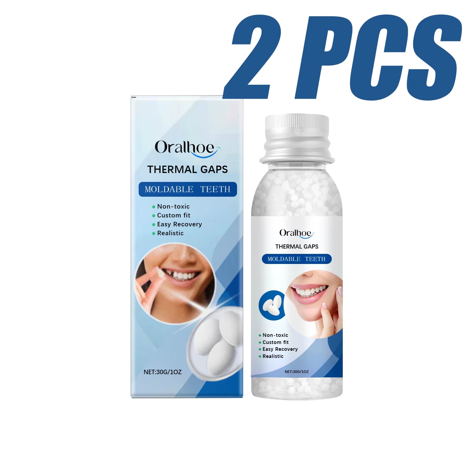 Resin Tooth Repair Glue Shapeable Teeth Gaps Filling Solid Glue Temporary Tooth Repair Safe DIY Emergency Dental Care Supplies