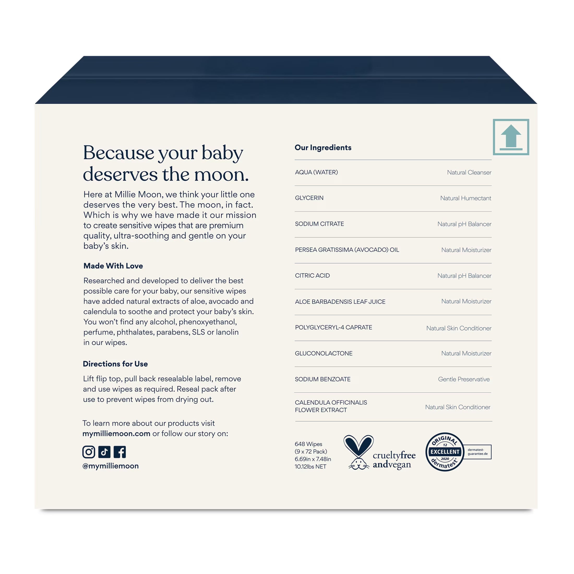 Sensitive Wipes, 648 Count (Select for More Options)