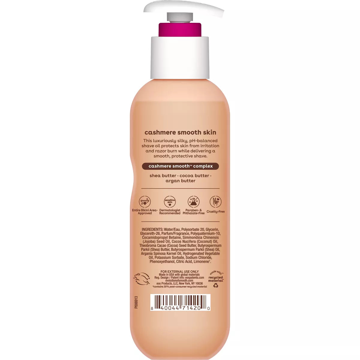 Eos Cashmere Shave Oil
