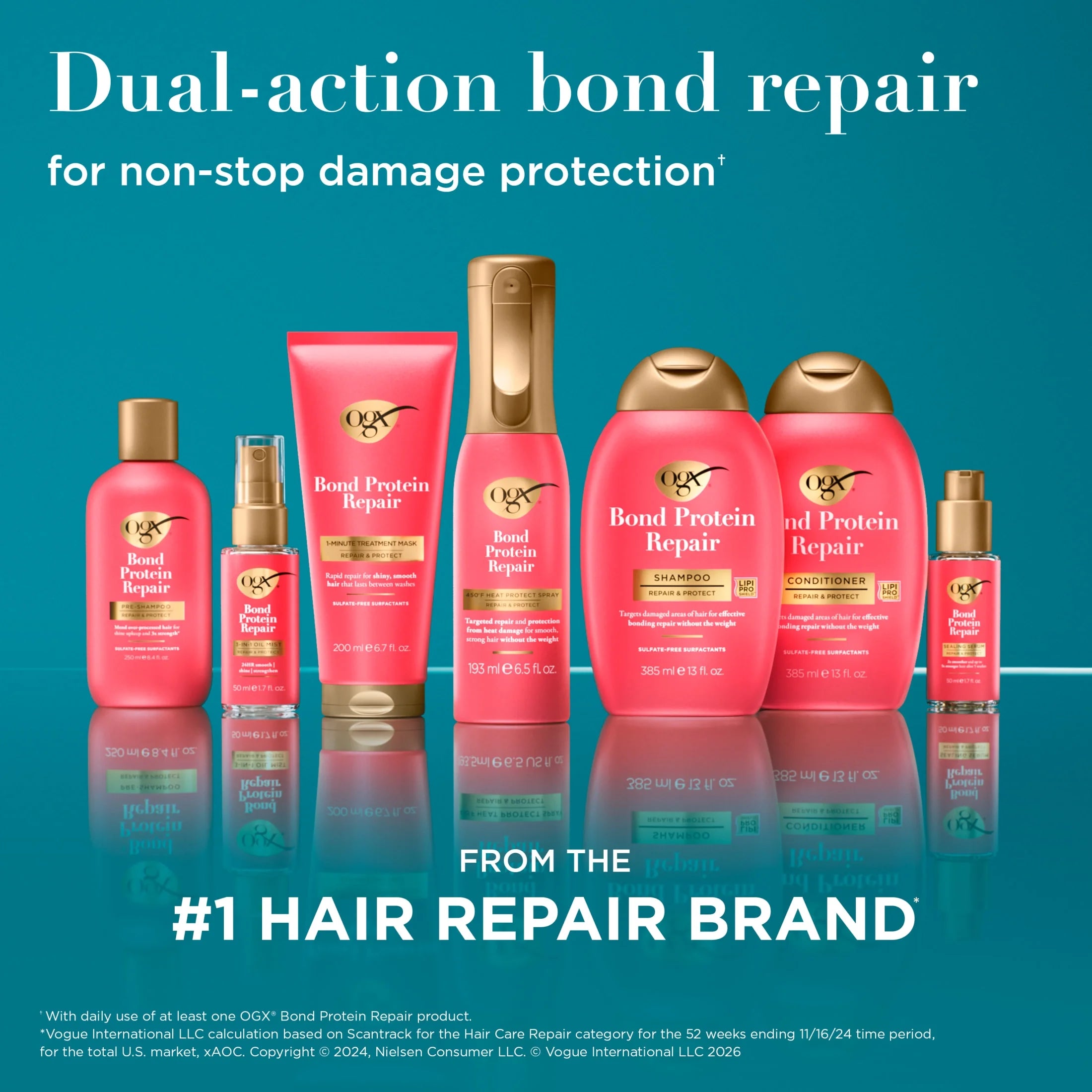 Bond Protein Repair 450°F Heat Protect Spray, 6.5 Fl Oz
