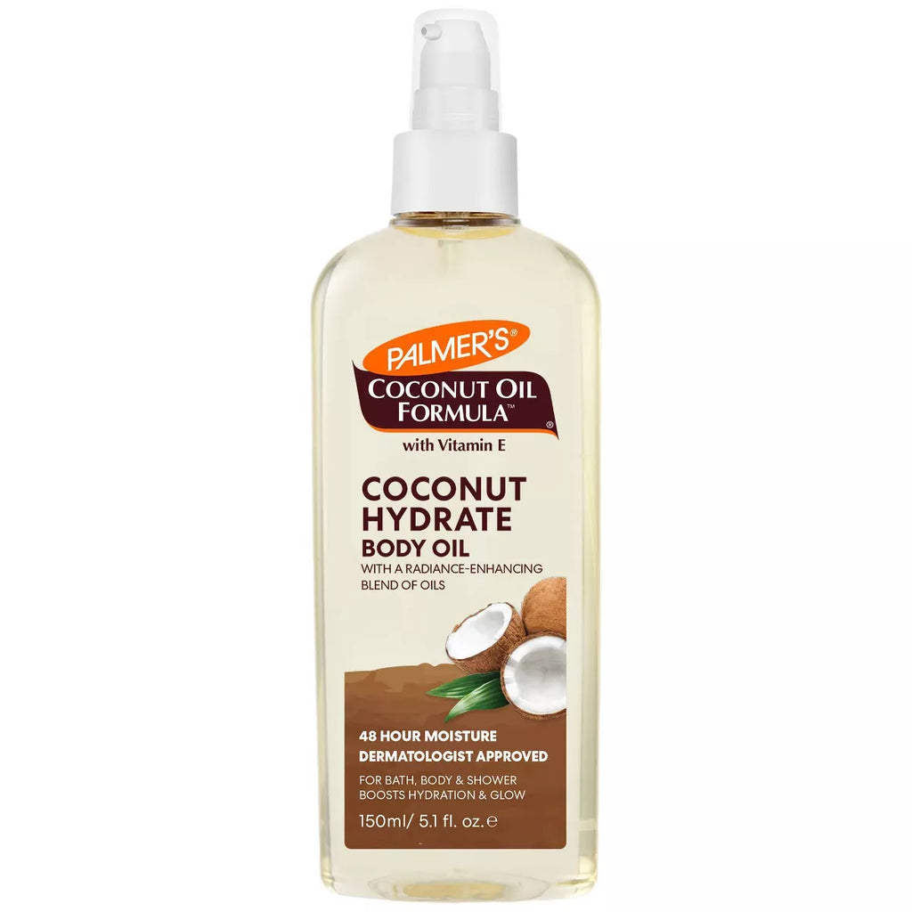 Palmers Coconut Oil Body Oil - 5.1Oz: Moisturizing, Deep Hydration, Softening, Sensitive & Dry Skin