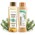 Rosemary Shampoo and Conditioner Set - with Hyaluronic Acid and Natural Extracts, Strengthens and Hydrates Hair for Shine and Vitality - ¡Tu Cabello Fuerte!
