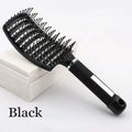Hair Scalp Massage Comb Nylon Hairbrush Anti-Static Wet Curly Detangle Hair Brush Girls Salon Hairdressing Styling Brush Tool
