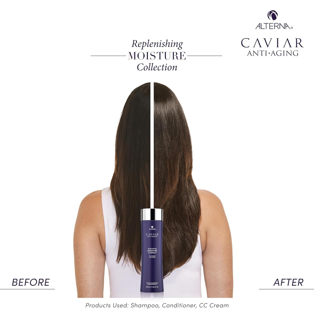 Alterna CAVIAR Anti-Aging Replenishing Moisture Conditioner | for Dry, Brittle Hair | Protects, Restores & Hydrates | Sulfate Free