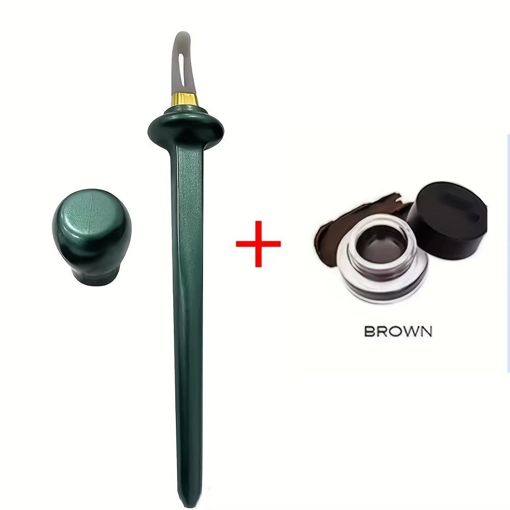 Silicone Eyeliner Brush Waterproof Non-Smudge Eyeliner Auxiliary Tool Eyeliner