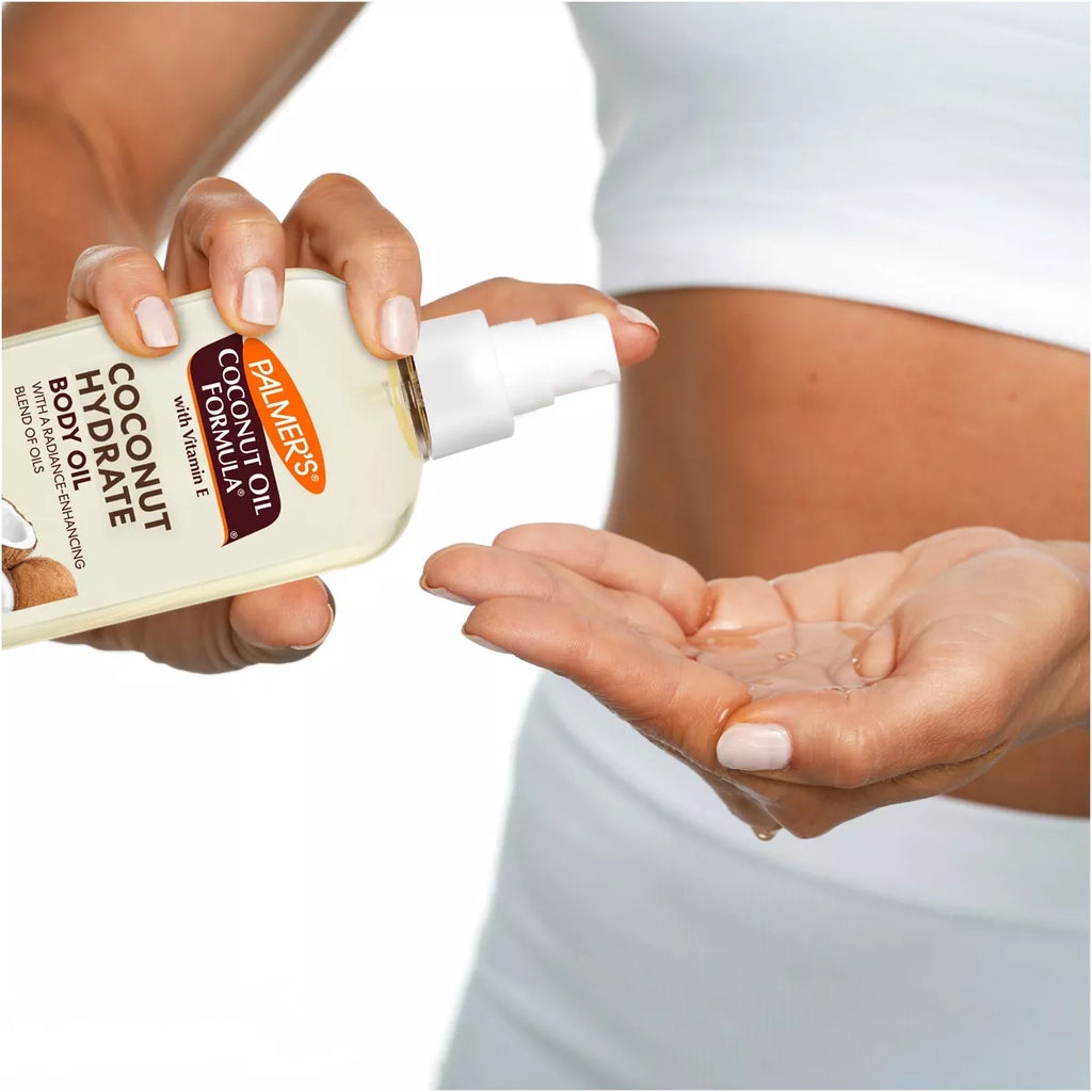 Palmers Coconut Oil Body Oil - 5.1Oz: Moisturizing, Deep Hydration, Softening, Sensitive & Dry Skin