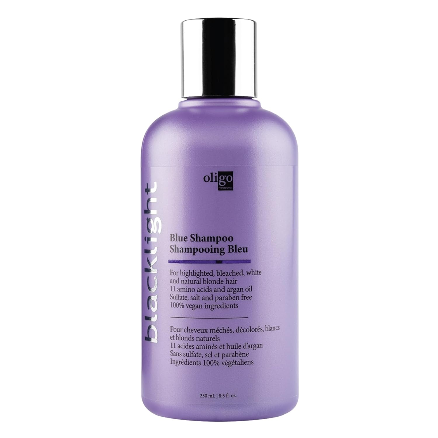- Blacklight Blue Shampoo - Sulfate-Free Blue Shampoo for Blonde and Color Hair - Revive Treated Hair - Refreshes Faded Highlights - 11 Amino Acids and Moisturizing Formula - 8.5Oz